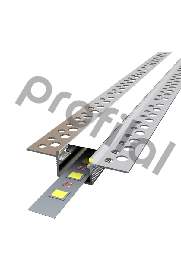 1.5 cm Alçıpan Led Profil